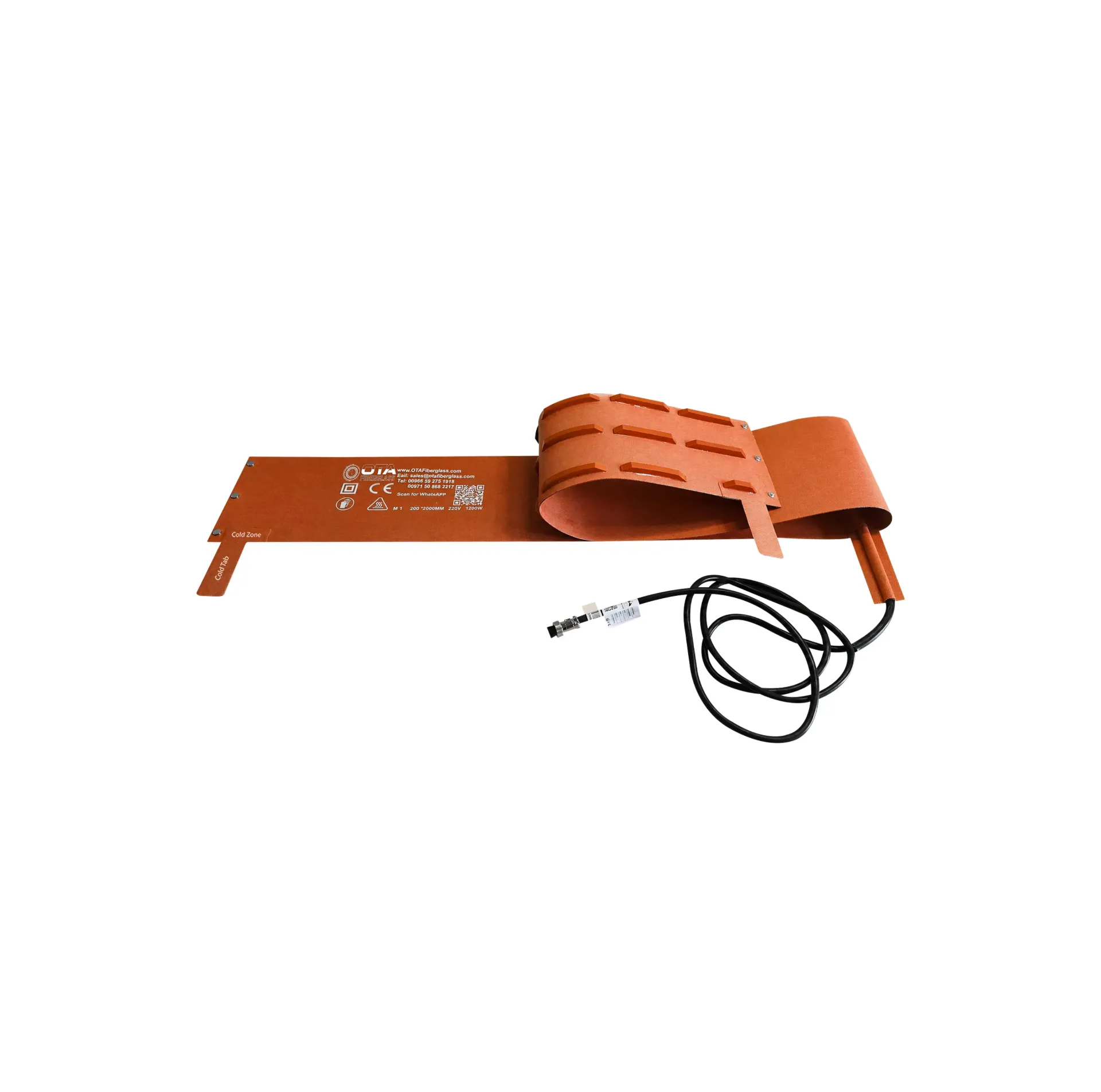 OTA Fiberglass M1 Heating Blanket 18-20” 220V