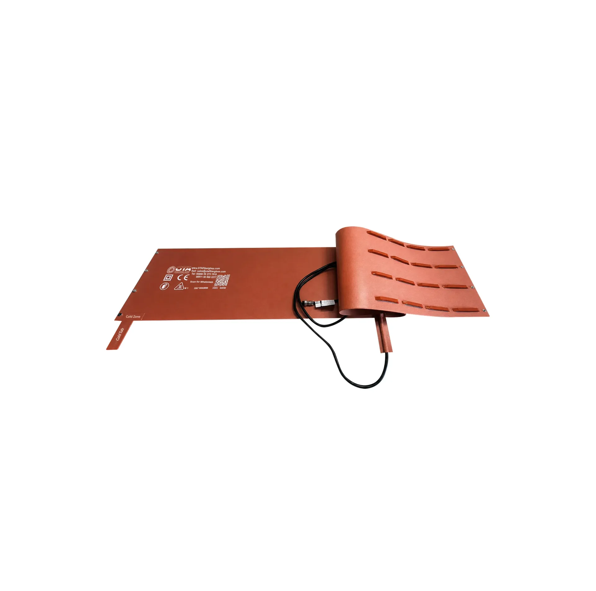 OTA Fiberglass M1 Heating Blanket 18" (450mm)