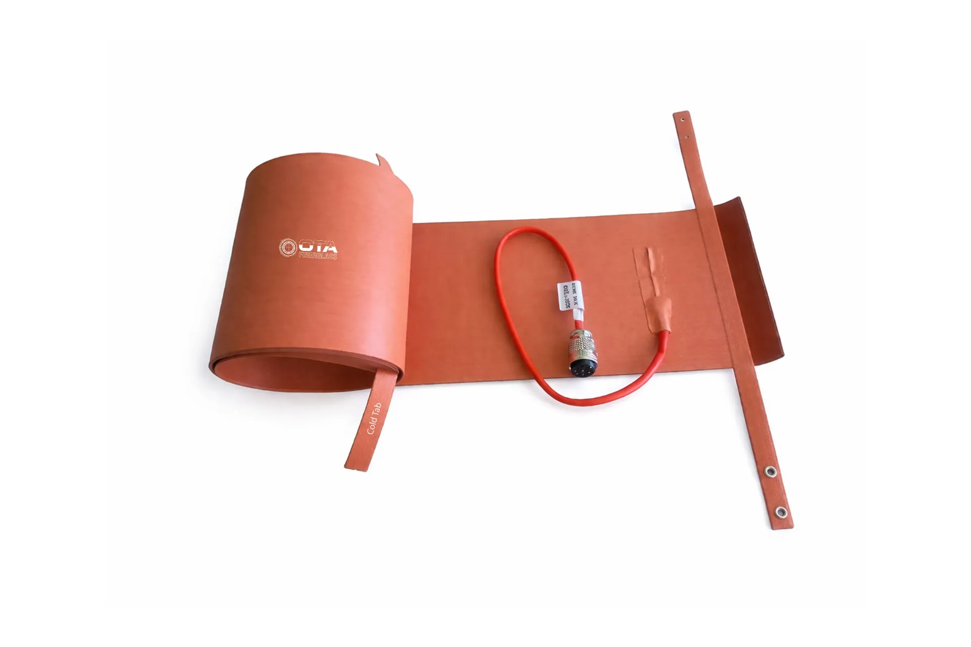OTA Fiberglass بطانية تسخين أنابيب الألياف الزجاجية 92" 220V