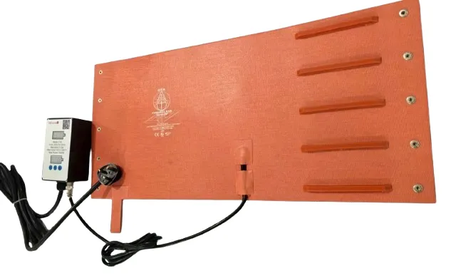 OTA Fiberglass Matrix Heating Blanket 450x500 with Inbuilt Temperature Controller 220V
